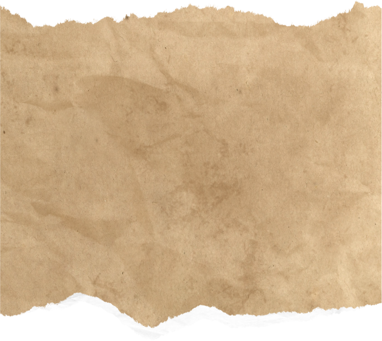 Brown Torn Paper